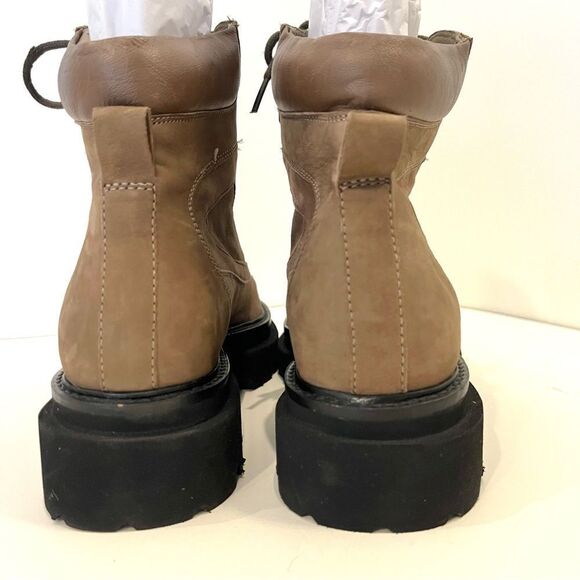 Seychelles‎ From The Start Leather Boots Faux Fur Accents in Brown Size 7 NWOB - Picture 8 of 11